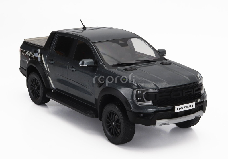 Mcg Ford usa Ranger Raptor Pick-up Double Cabine 2023 1:18 Tmavě Šedá