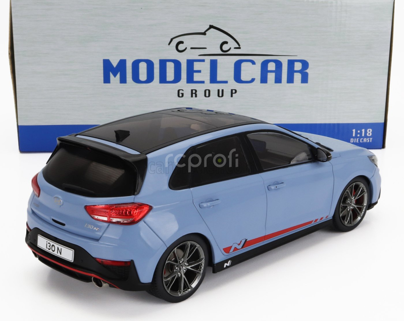 Mcg Hyundai I30n 2022 1:18 Světle Modrá