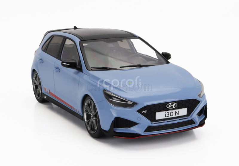 Mcg Hyundai I30n 2022 1:18 Světle Modrá