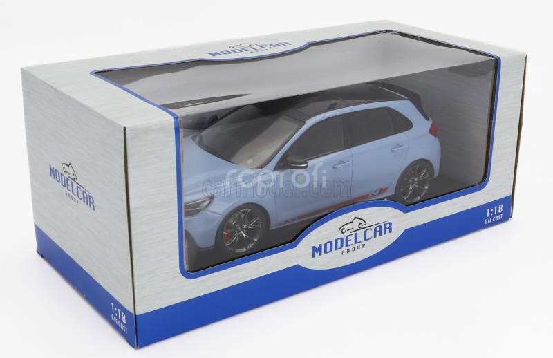 Mcg Hyundai I30n 2022 1:18 Světle Modrá