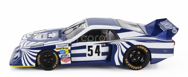 Mcg Lancia Beta Montecarlo Turbo Team Lancia Corse N 54 Winner Gr.5 6h Silverstone 1980 Walter Rohrl - Michele Alboreto 1:18 Modrá Bílá