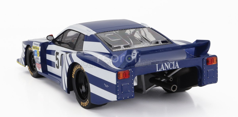 Mcg Lancia Beta Montecarlo Turbo Team Lancia Corse N 54 Winner Gr.5 6h Silverstone 1980 Walter Rohrl - Michele Alboreto 1:18 Modrá Bílá