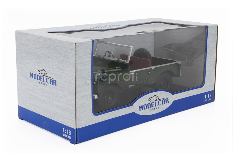 Mcg Land rover 88 1-series 1957 1:18 Tmavě Zelená