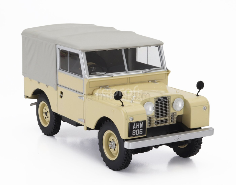 Mcg Land rover 88 1-series Hard-top 1957 1:18 Béžová Šedá