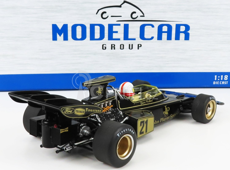 Mcg Lotus F1  72d John Player Special Lotus Team N 21 Spain Gp 1972 1:18, černá