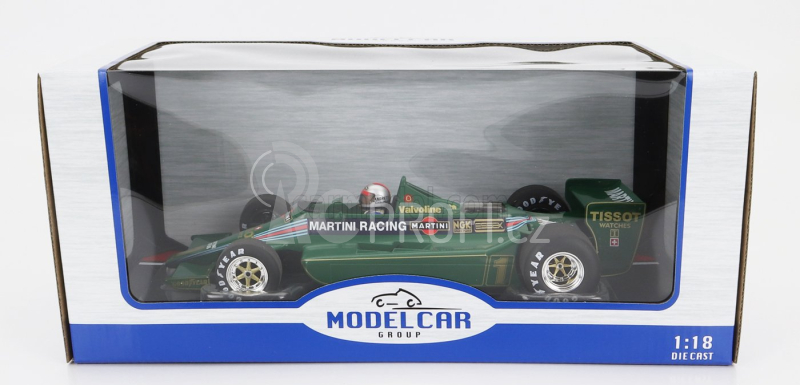 Mcg Lotus F1 79 Team Martini Racing N 1 5th Argentina Gp 1979 1:18, zelená