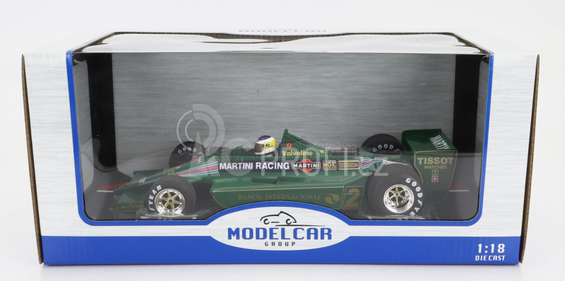 Mcg Lotus F1 79 Team Martini Racing N 2 2nd Argentina Gp 1979 1:18, zelená