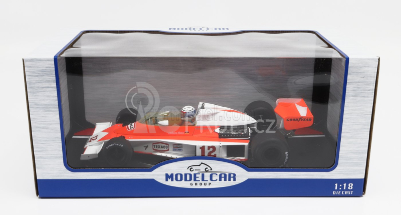 Mcg Mclaren F1 M23 Ford Cosworth Team Marlboro Mclaren N 12 1:18, červenobílá