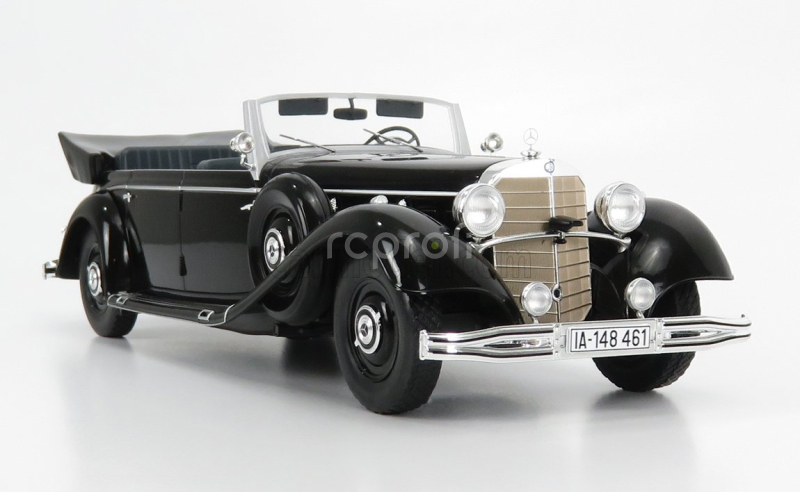 Mcg Mercedes benz 770k (w150) Cabriolet Open 1938 1:18 Black