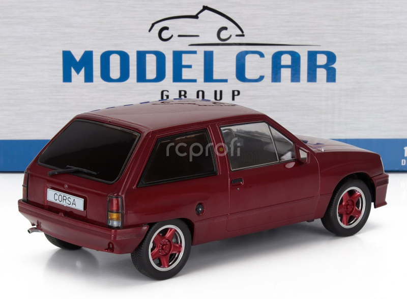 Mcg Opel Corsa A Custom 1983 1:18 Tmavě Červená