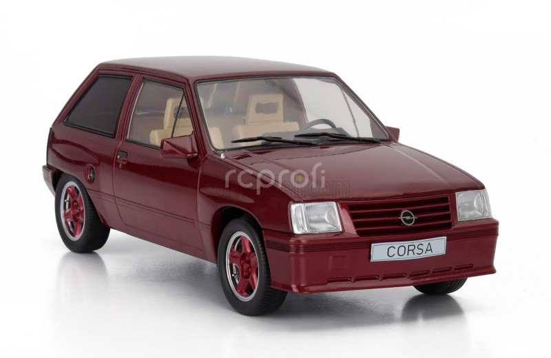 Mcg Opel Corsa A Custom 1983 1:18 Tmavě Červená