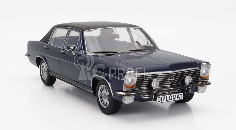 Mcg Opel Diplomat B 1969 1:18 Modrá Met Černá