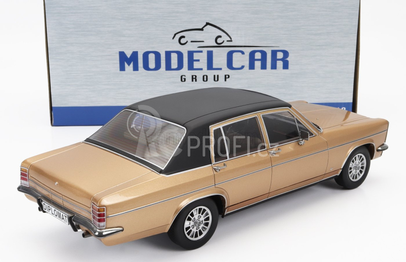 Mcg Opel Diplomat B 1972 1:18 Zlatá Černá