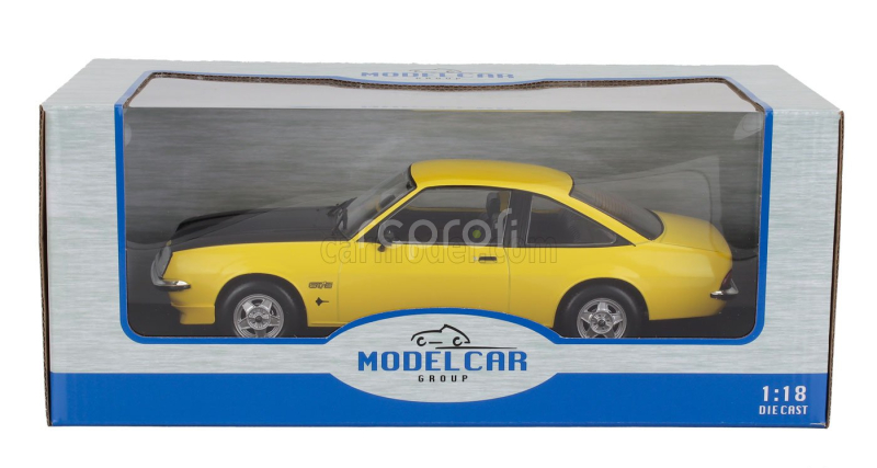 Mcg Opel Manta B Gt/e 1975 1:18 Žlutá Černá