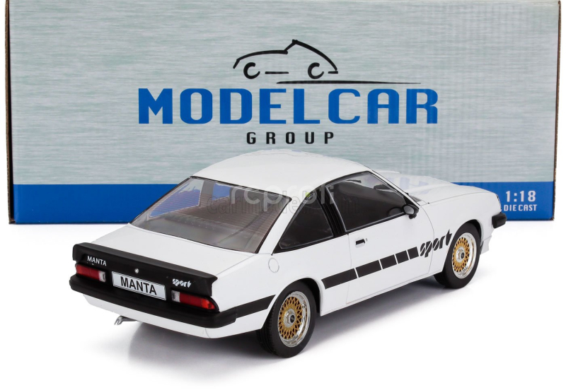 Mcg Opel Manta B Sport 1980 1:18 Bílá