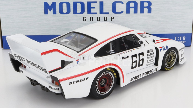Mcg Porsche 935j Team Joest Racing 66 2nd Nurburgring Drm 1981 J.mass 1:18 Bílá Červená