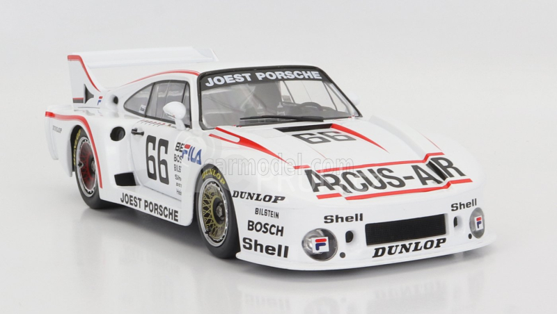 Mcg Porsche 935j Team Joest Racing 66 2nd Nurburgring Drm 1981 J.mass 1:18 Bílá Červená