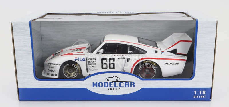 Mcg Porsche 935j Team Joest Racing 66 2nd Nurburgring Drm 1981 J.mass 1:18 Bílá Červená