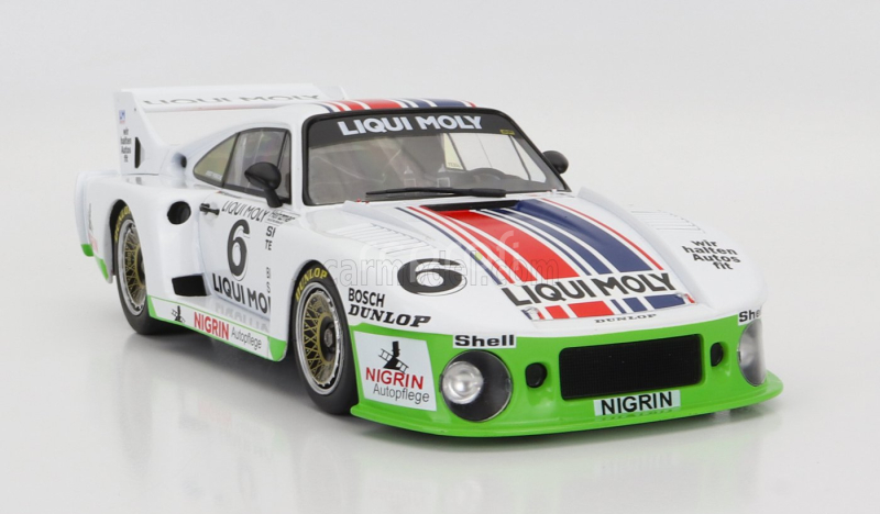 Mcg Porsche 935j Team Liqui Moly N 6 3rd Spa Francorchamps Drm 1980 R.stommelen 1:18 Bílá Zelená