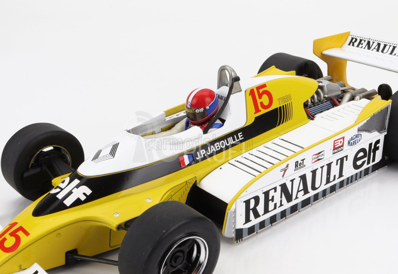 Mcg Renault F1 Rs10 Team Renault Elf N 15 Pole Position, Winner France Gp 1979 1:18