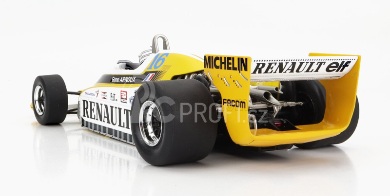Mcg Renault F1 Rs10 Team Renault Elf N 16 British Gp 1979 Rene Arnoux 1:18, žlutá