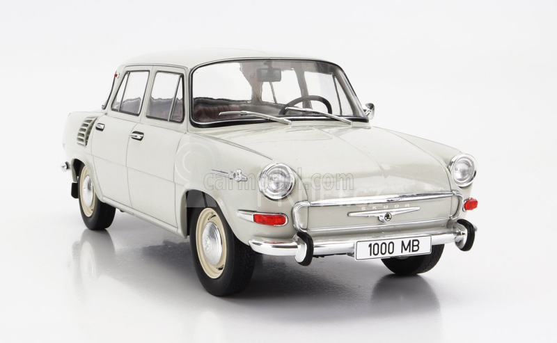 Mcg Škoda 1000 Mb 1966 1:18 Bílá