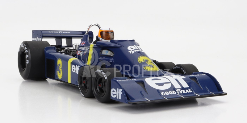 Mcg Tyrrell F1 P34 Elf 6 Wheeler N 3 Pole Position, Winner Sweden Gp 1976 1:18