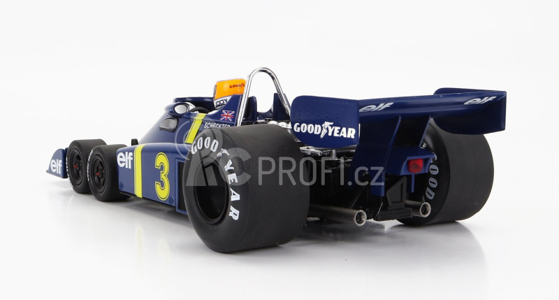 Mcg Tyrrell F1 P34 Elf 6 Wheeler N 3 Pole Position, Winner Sweden Gp 1976 1:18