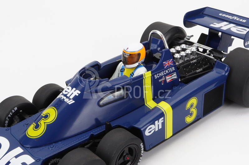 Mcg Tyrrell F1 P34 Elf 6 Wheeler N 3 Pole Position, Winner Sweden Gp 1976 1:18