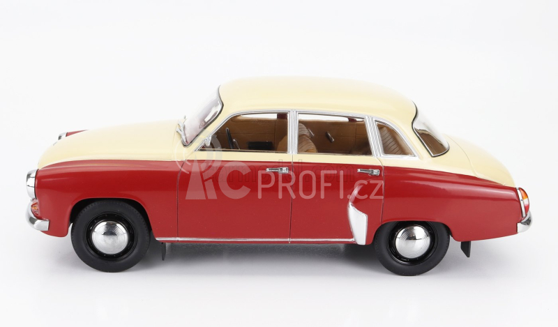 Mcg Wartburg 311 1959 1:18 Červená Beige