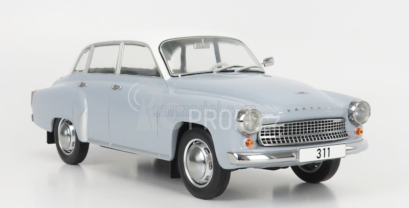 Mcg Wartburg 312 1965 1:18 Šedá Bílá