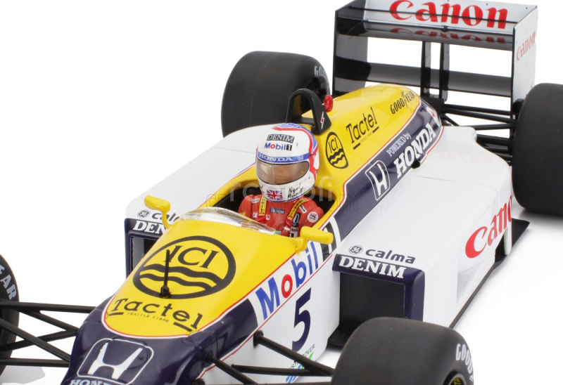 Mcg Williams F1  Fw11 Team Williams N 5 Winner British Gp 1986 Nigel Mansell 1:18 Žlutá Bílá Černá