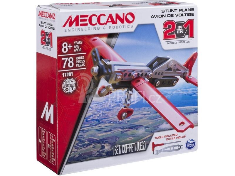 MECCANO - Akrobatické letadlo 2