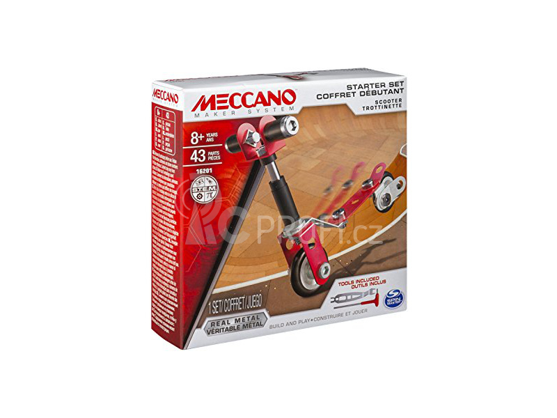 MECCANO - koloběžka (42 dílků)