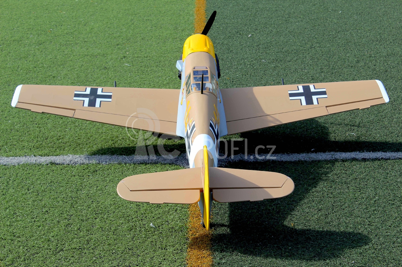 RC letadlo Messerschmitt Bf 109F 1,62m (Zatahovací podvozek)