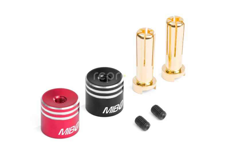 MIBO Heatsink Bullet konektory - 5mm (2ks)