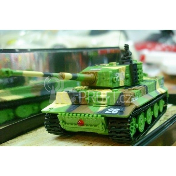 RC tank German Tiger 1:72, zelená