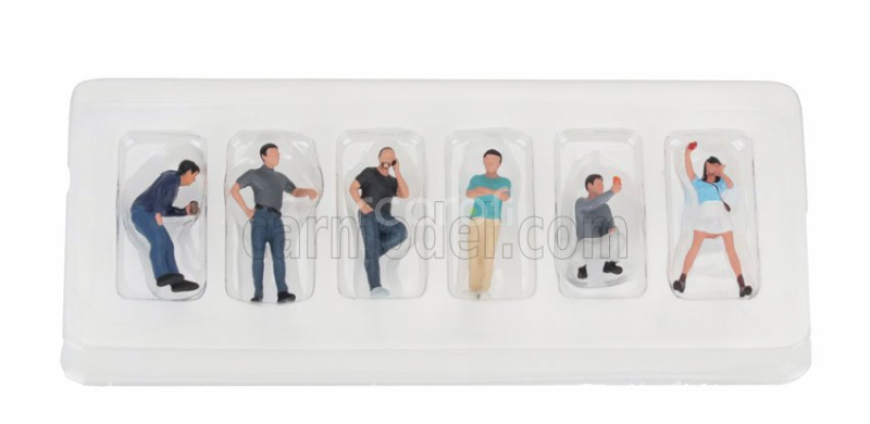 Mini-gt Accessories Set 6x Public Figures 1:64 Různé