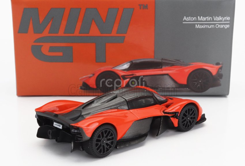 Mini-gt Aston martin Valkyrie 2021 1:64 Orange