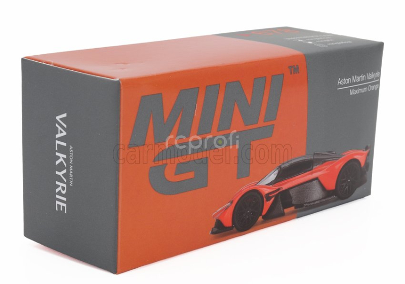 Mini-gt Aston martin Valkyrie 2021 1:64 Orange
