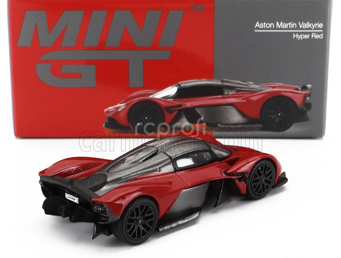 Mini-gt Aston martin Valkyrie 2024 1:64 Red