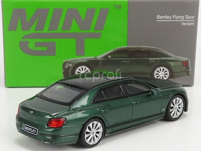 Mini-gt Bentley Flying Spur Lhd 2021 1:64 Green Met
