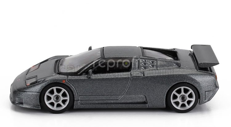 Mini-gt Bugatti Eb110 Super Sports Lhd 1995 1:64 Grey