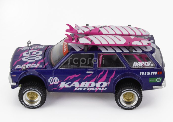 Mini-gt Datsun 510 Kaido House V1 4x4 Sw Station Wagon 1972 1:64 Purple