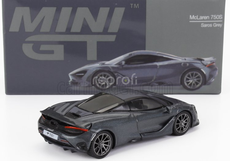 Mini-gt Mclaren 750s 2024 1:64 Tmavě Šedá
