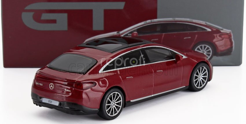 Mini-gt Mercedes benz Eqs 580 4matic Lhd 2024 1:64 Red Met