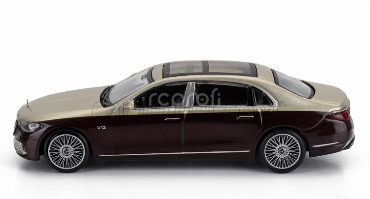 Mini-gt Mercedes benz S-class S680 Maybach V12 (x223) Lhd 2024 1:64 Zlatá Červená