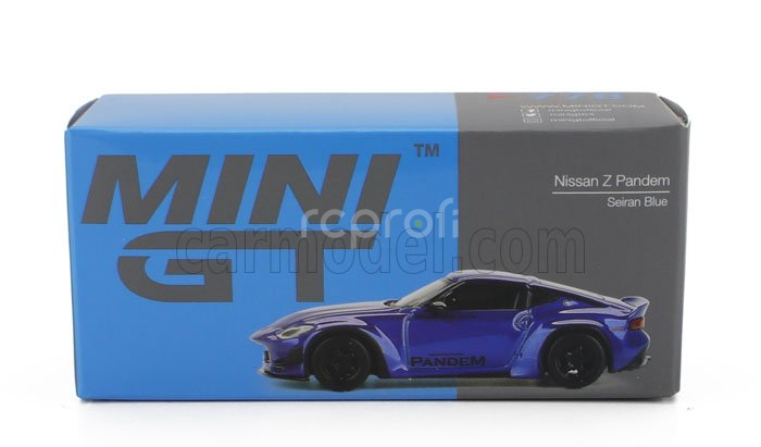 Mini-gt Nissan Z400 Pandem 2024 1:64 Blue