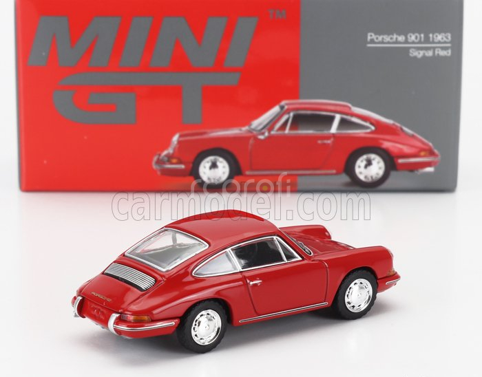 Mini-gt Porsche 911 901 Coupe Lhd 1964 1:64 Red