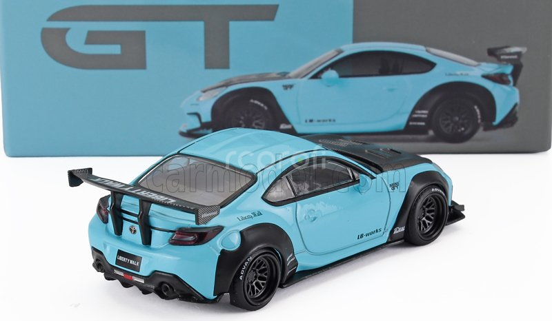 Mini-gt Toyota Gr86 Lb Works Lhd 2024 1:64 Světle Modrá Černá